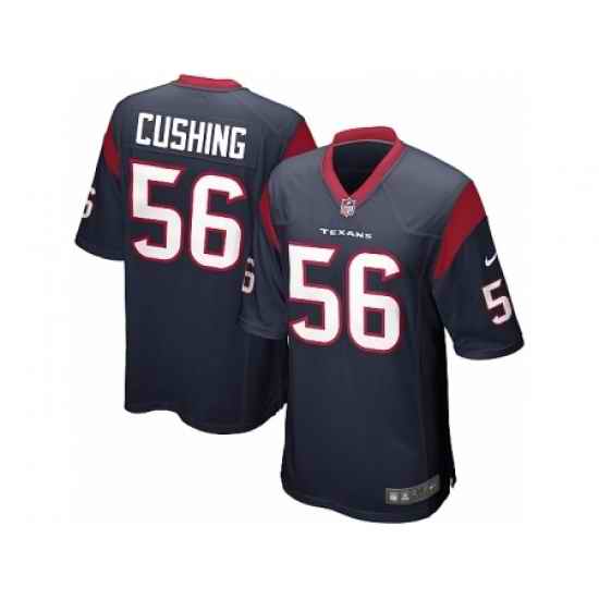 Nike Houston Texans 56 Brian Cushing blue Game NFL Jersey